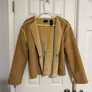 Axcess Liz Clairbourne Faux Fur Jacket